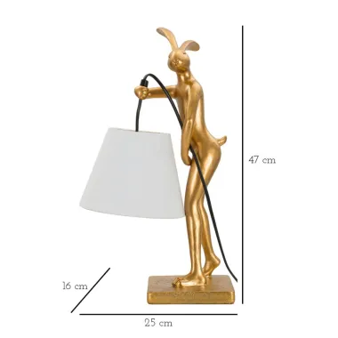 LAMPA STOŁOWA RABBIT STAND 26x16x47 cm
